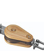 Barton Classic Wooden Victory Single Swivel & Becket Block