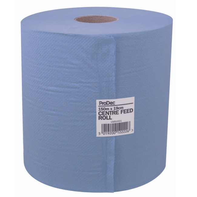 ProDec Blue Paper Towel Roll 150m