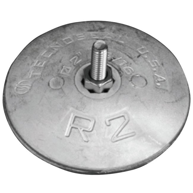 Tecnoseal Zinc R2 Rudder Disc Anode 0.40kg (Pair)