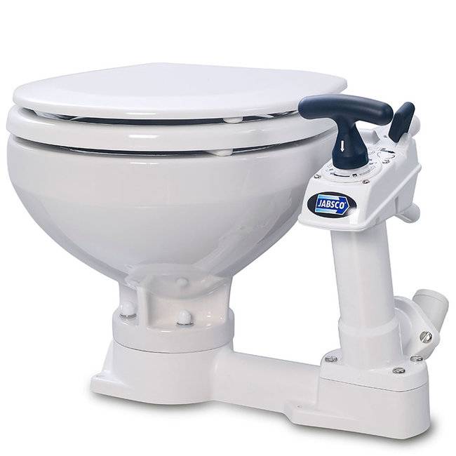 Jabsco Manual Twist n Lock Toilet - Compact Bowl