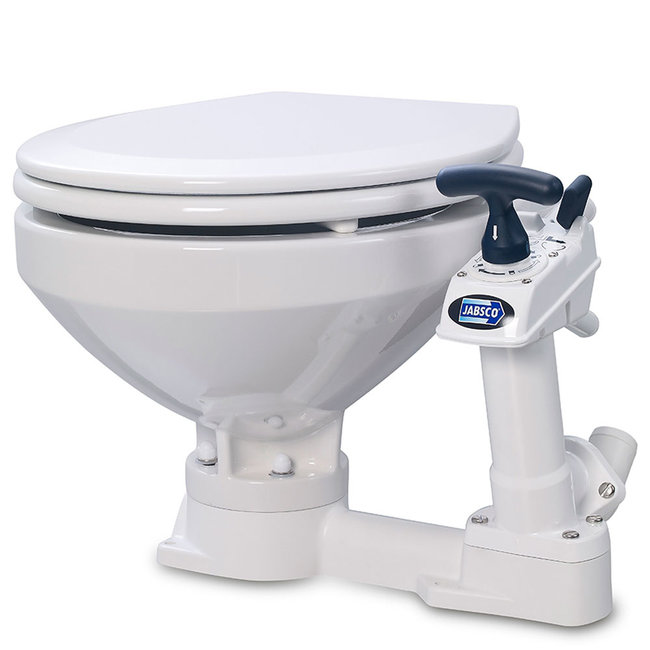 Jabsco Manual Twist n Lock Toilet - Regular Bowl