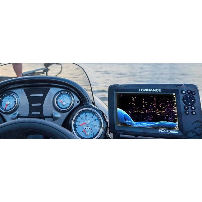 Lowrance Hook Reveal 5" Fishfinder Pirates Cave Chandlery