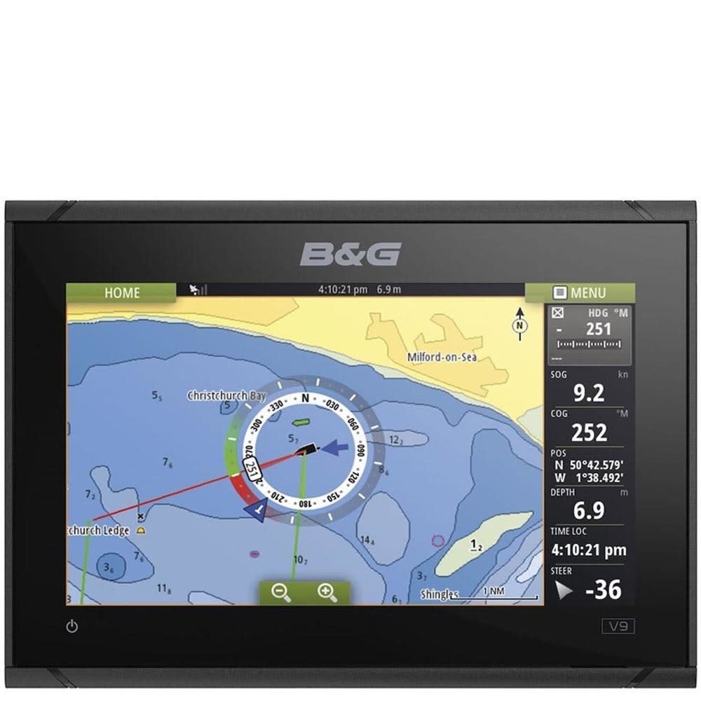 B&G Vulcan 9" Chartplotter with Global Basemap Pirates Cave Chandlery