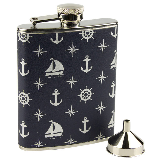 Nautical Hip Flask