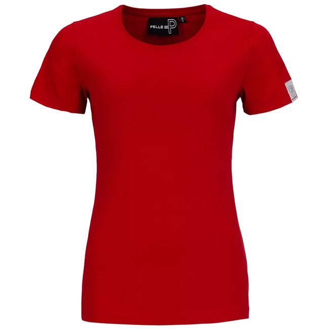 Pelle Petterson Women's Badge T-Shirt Race Red
