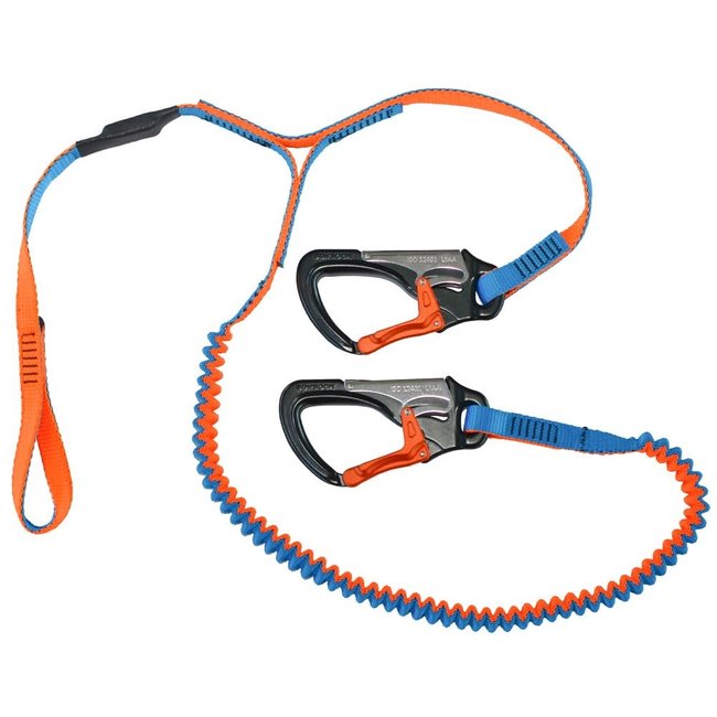 Spinlock Lightweight 2 Clip & 1 Link Elasticated Performance Safety Line