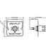 Seaflo 3-Way 12/24V Bilge Pump Switch Panel