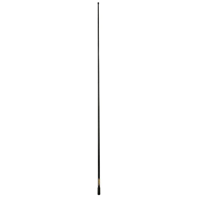 IBIZA - VHF ANTENNA - BLACK - FIBERGLASS TUBE - 3dB - PB - 1,4 m (4,5') - 6 m (20') CX - SGM001BK INTEGRATED RATCHET MOUNT