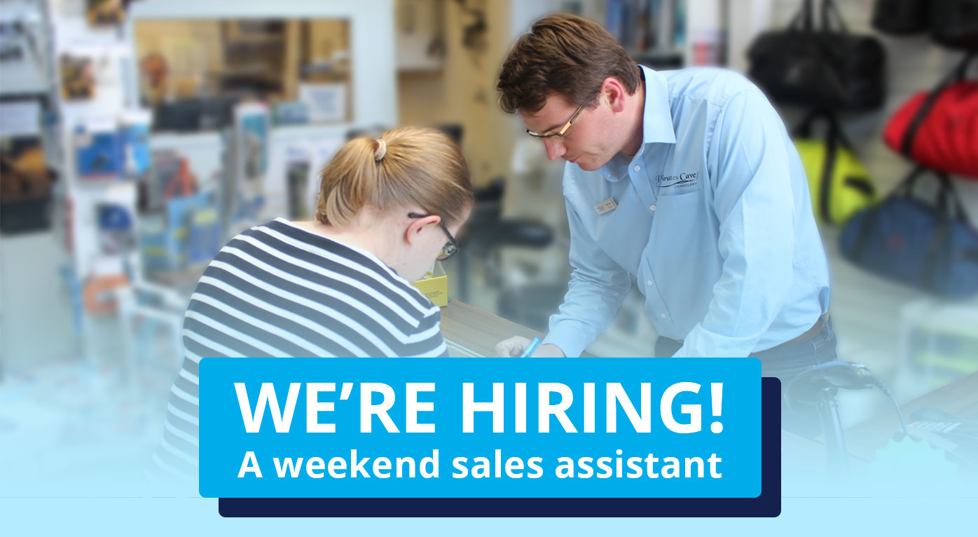 WE'RE HIRING: A Weekend Sales Assistant