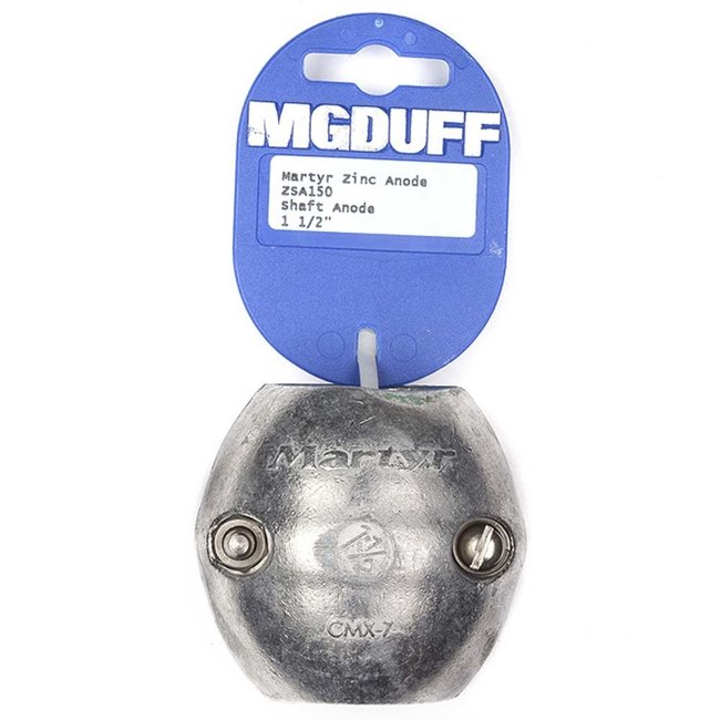 MG Duff Zinc 38mm ZSA Shaft Anode - ZSA150