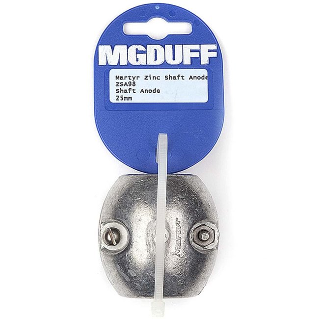 ZSA98 - MG Duff 25mm Zinc Shaft Anode