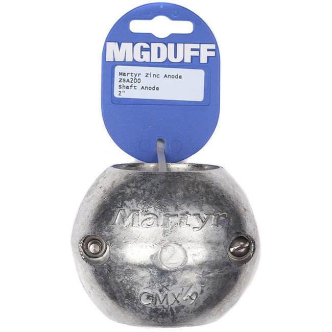 MG Duff Zinc 51mm ZSA Shaft Anode - ZSA200