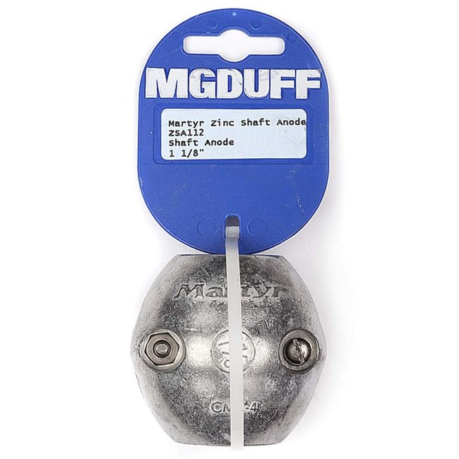 MG Duff Zinc 29mm ZSA Shaft Anode - ZSA112