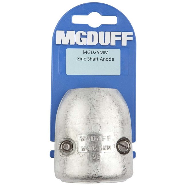 MG Duff Zinc 25mm Shaft Anode - MGD25