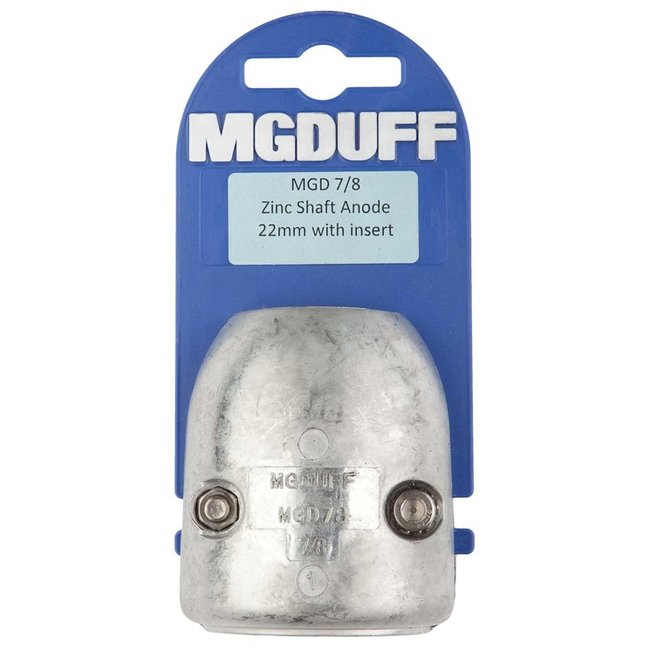 MG Duff Zinc 22mm Shaft Anode - MGD78