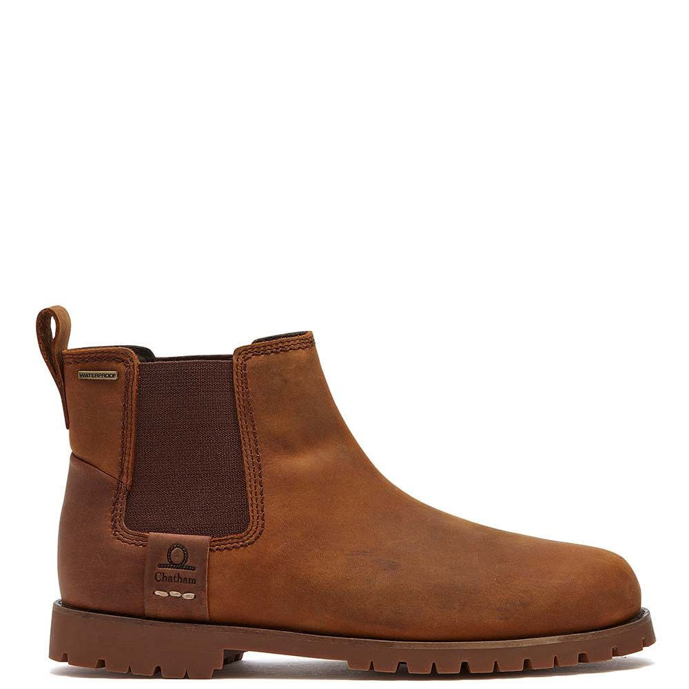 Chatham Southill Men's Waterproof Chelsea Boots Pirates Cave Chandlery