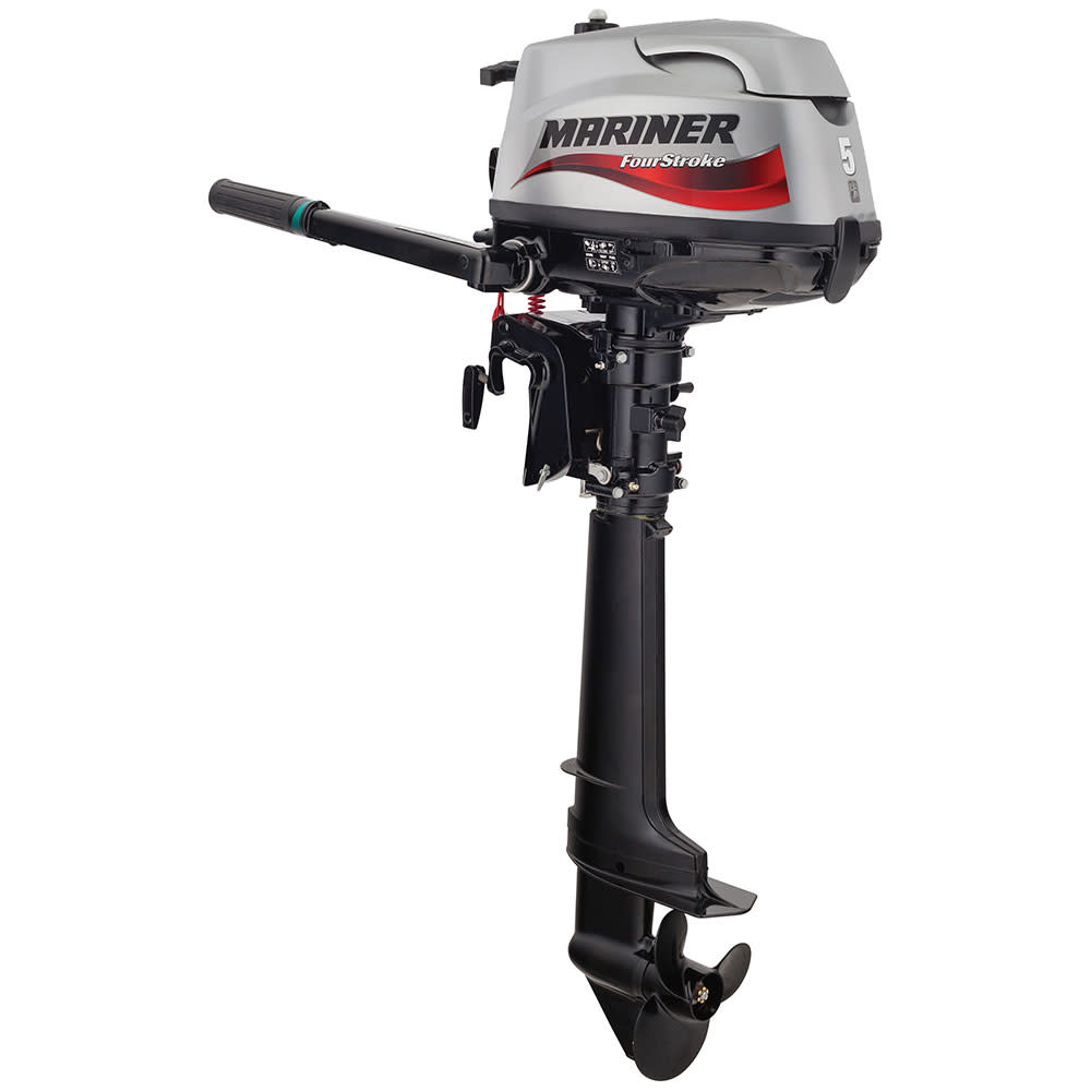 Mariner 4-Stroke 5hp Sailmate Outboard F5 MLHA - Pirates Cave Chandlery