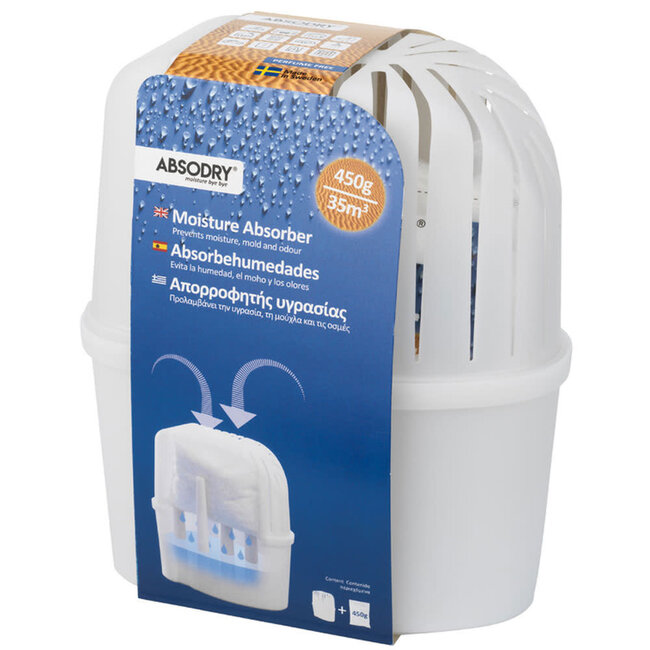 Absodry Classic Moisture Absorber & 450g Refill
