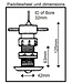 Nasa Complete Paddle Wheel Unit - 7m Cable