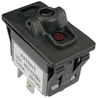 Pirates Cave Value LED Deluxe Rocker Switch ON-OFF