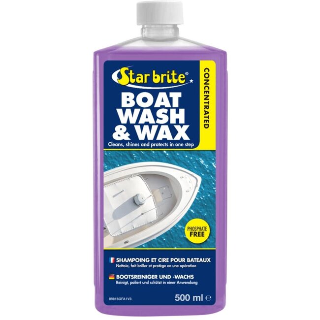 Starbrite Boat Wash & Wax 500ml