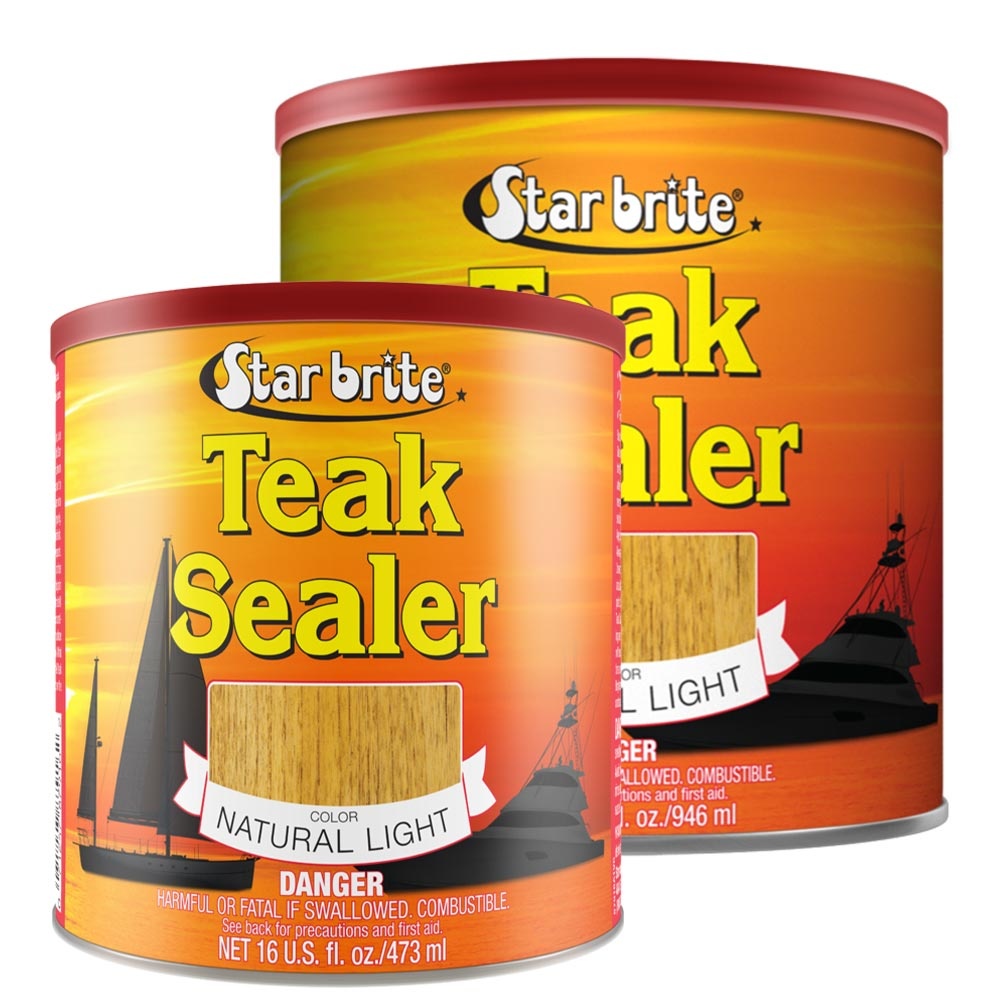 Starbrite Tropical Teak Oil Sealer Natural Light Pirates Cave Chandlery