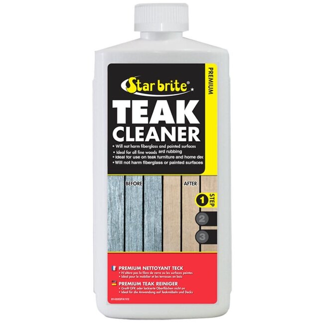 Starbrite Step 1 Premium Teak Cleaner