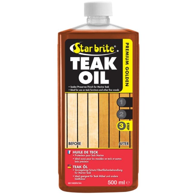 Starbrite Step 3 Premium Golden Teak Oil