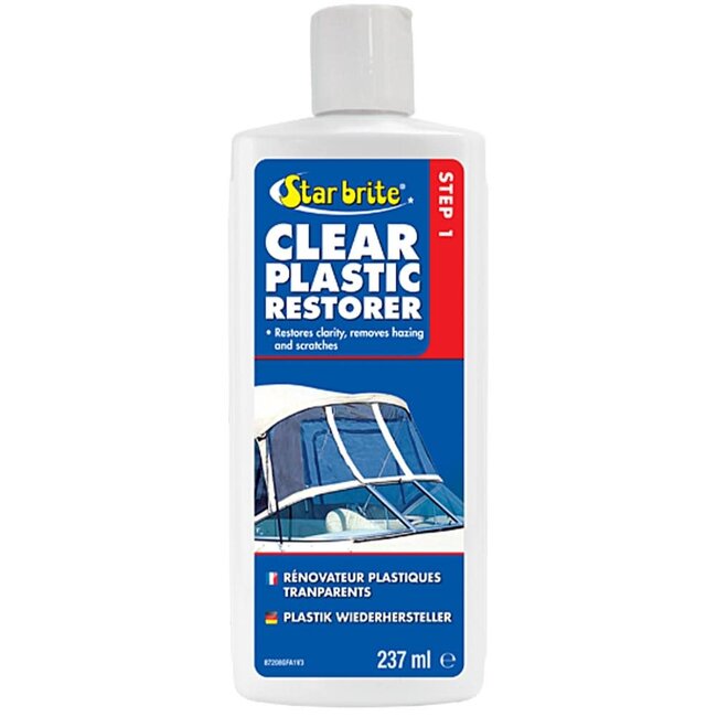 Starbrite Clear Plastic Restorer 237ml (Step 1)