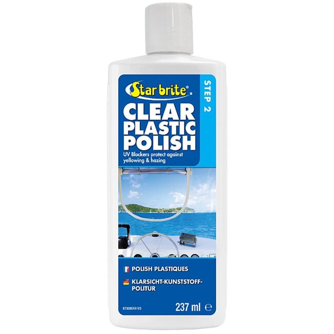 Starbrite Clear Plastic Polish 237ml (Step 2)
