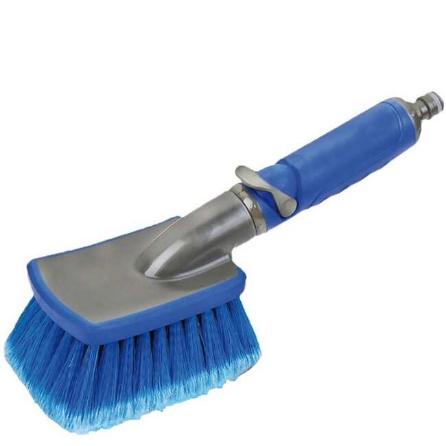 Hand Brush With Hose Attachment