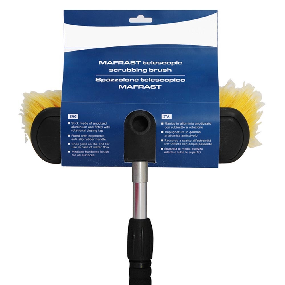 Telescopic Deck Brush For Use with a Hose Pirates Cave Chandlery