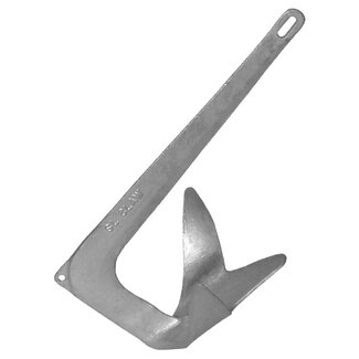 Pirates Cave Value Waveline Bruce Style Hot Dip Galvanised Anchor