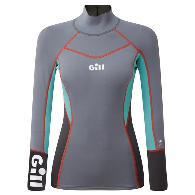 Gill Zenlite 1.5mm Women's Wetsuit Top Grey