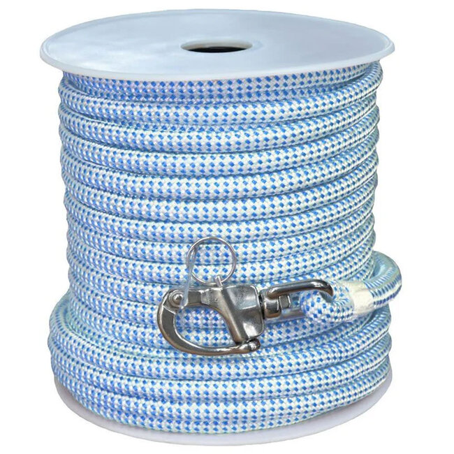 Pre-Spliced Spinnaker Halyard with Snap Shackle
