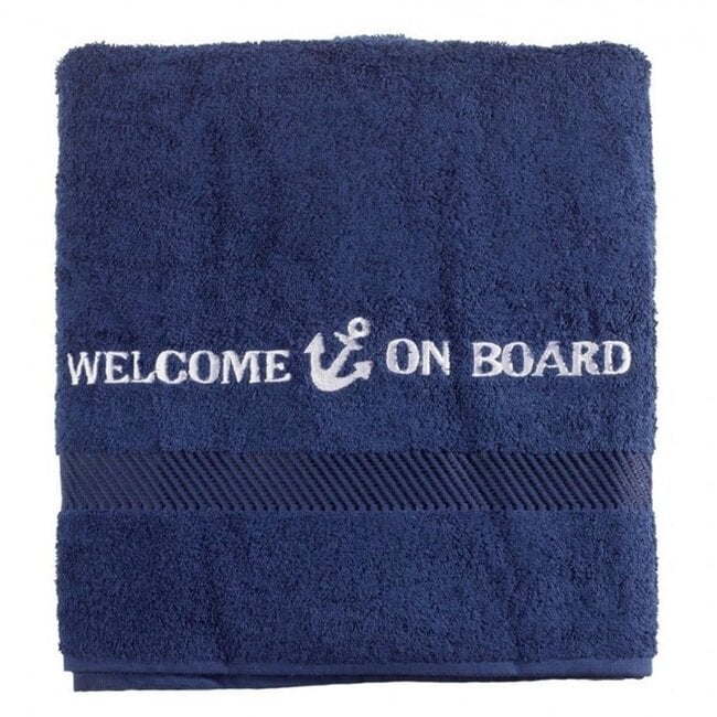 Welcome On Board Bath Towel 70 x 140cm