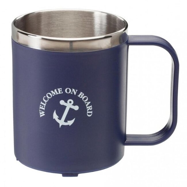 Welcome On Board Mug w/ Stainless Steel Interior
