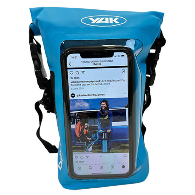 Yak 250D Phone Pouch Blue