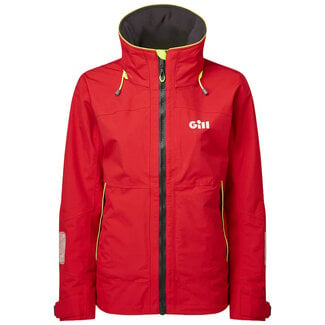 Gill Gill OS3 2023 Women's Coastal Sailing Jacket Red 14