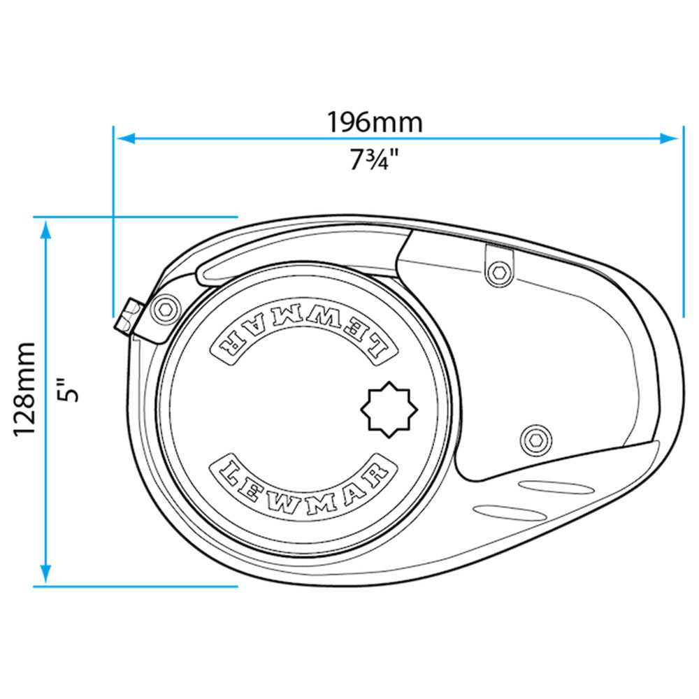 Lewmar V700 Vertical Windlass With Dual Chain Gypsy Kit Pirates Cave