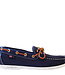 Henri Lloyd Leaf Mens Deck Shoe Dark Brown/Denim Blue - Size 4 (34)