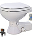 Jabsco Quiet Flush Compact Bowl Electric Toilet for Fresh Water