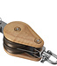 Barton Classic Wooden Victory Double Swivel & Becket Block