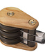 Barton Classic Wooden Victory Triple Fixed Eye Block