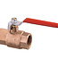 Bronze Ball Valve Female/Female Lever