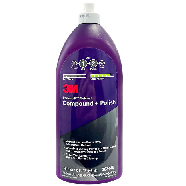 3M Perfect-It Gelcoat Compound & Polish 946ml