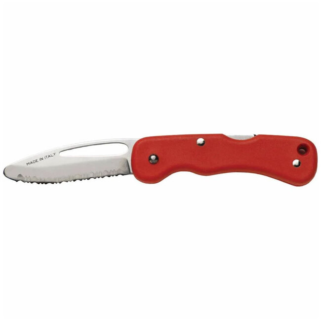 Rescue Knife Locking with Shackler Red