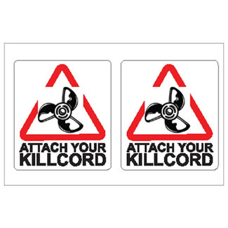 Nauticalia Attach Your Killcord Label Sticker