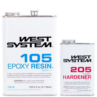 West System West System B Pack 105 Resin + 205 Fast Hardener