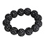 SD Design J-161 SD Design Scrunchies Crystal Zwart